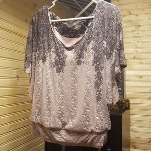 Maurices Lace Blouse